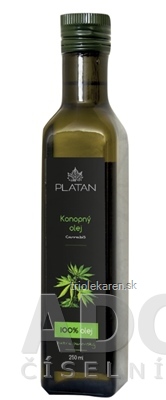 PLATAN Konopný olej 1x250 ml