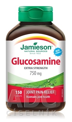 JAMIESON GLUKOZAMÍN 750 MG tablety 150 ks