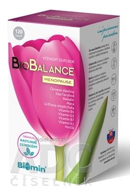 Biomin BioBalance MENOPAUSE cps 1x120 ks