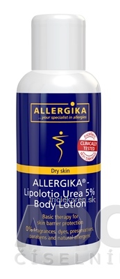 ALLERGIKA LIPOLOTIO UREA 5% 1x200 ml