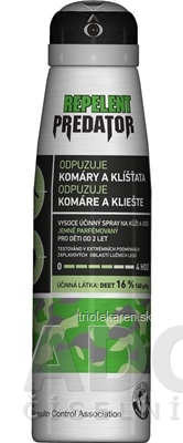 PREDATOR REPELENT DEET 16% sprej na kožu a odev 1x150 ml