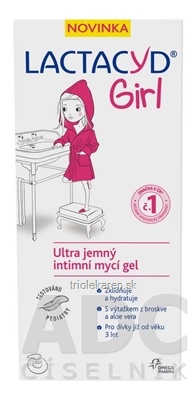 LACTACYD Girl intímny čistiaci gél 1x200 ml