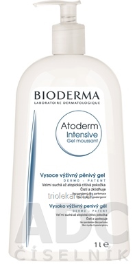 BIODERMA Atoderm Intensive gel moussant 1x1 l