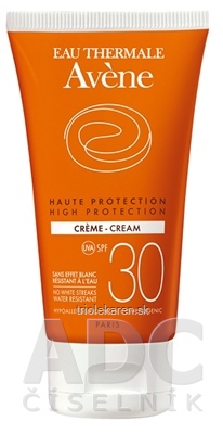 AVENE CREME SPF30 vysoká ochrana 1x50 ml