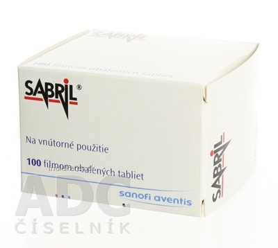 SABRIL tbl flm 500 mg 1x100 ks