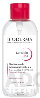 BIODERMA Sensibio H2O micelárna voda pre citlivú pleť 1x850 ml