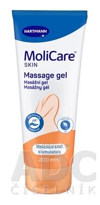 MoliCare SKIN Masážny gél (oranžová rada) 1x200 ml