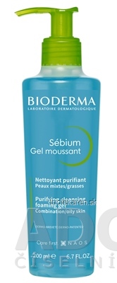 BIODERMA Sébium Gel moussant čistiaci peniný gél s pumpou 200 ml