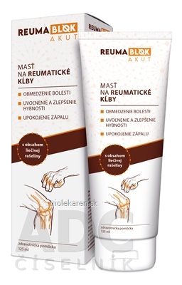 REUMABLOK AKUT masť na kĺby 1x125 ml