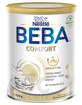 BEBA COMFORT 3 HM-O mliečna výživa pre batoľatá od ukonč. 12 mesiacov 800 g