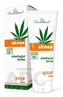 Cannaderm AKNEA ošetrujúci krém 1x75 g