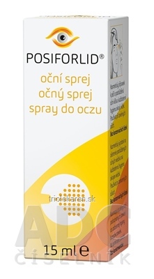 POSIFORLID Očný sprej na očné viečka 15 ml