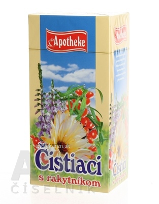 APOTHEKE ČISTIACI ČAJ S RAKYTNÍKOM 20x1,5 g (30 g)