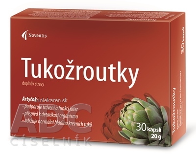 Noventis Tukožrútky cps 1x30 ks