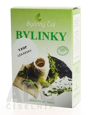 JUVAMED YZOP LEKÁRSKY - VŇAŤ bylinný čaj sypaný 1x40 g