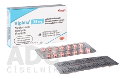 Vipidia 25 mg tablety 28 ks