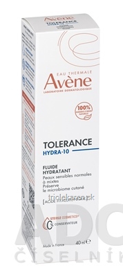 AVENE TOLERANCE HYDRA-10 Hydratačná emulzia 1x40 ml