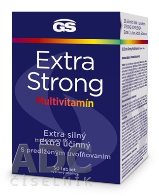 GS Extra Strong Multivitamín tablety 30 ks