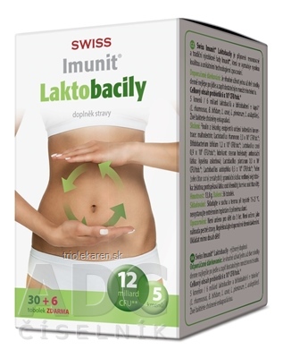 SWISS Imunit LAKTOBACILY cps 30+6 zadarmo (36 ks)