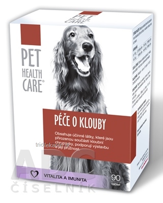 PET HEALTH CARE Starostlivosť o kĺby tbl 1x90 ks