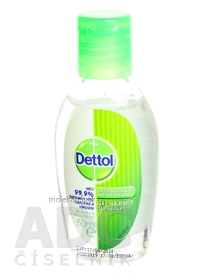 Dettol antibakteriálny gél na ruky 1x50 ml