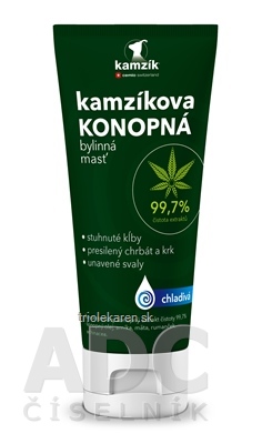 Cemio Kamzíkova konopná masť chladivá (inov.2021) 1x200 ml