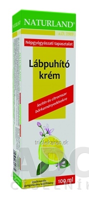 NATURLAND ZMÄKČUJÚCI KRÉM NA NOHY 1x100 ml