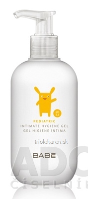 BABÉ DIEŤA Gél na intímnu hygienu (Pediatric Intimate hygiene gel, pH 5,5) 1x200 ml