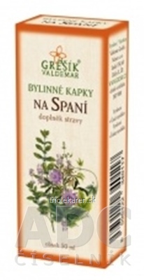 GREŠÍK BYLINNÉ KVAPKY NA SPANIE 1x50 ml