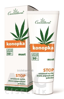 Cannaderm KONOPKA masť premasťujúca (inov.16) 1x75 g