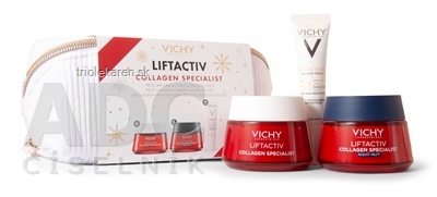 VICHY LIFTACTIV COLLAGEN SPECIALIST XMAS 2024 denný a nočný krém + Capital Soleil 1 set