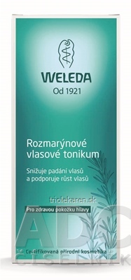 WELEDA Rozmarínové vlasové tonikum proti vypadávaniu vlasov 100 ml