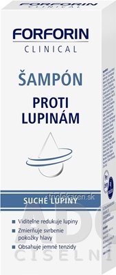 FORFORIN ŠAMPÓN PROTI LUPINÁM suché lupiny 1x200 ml