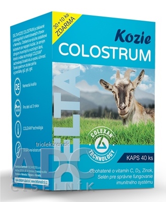 DELTA COLOSTRUM Kozie cps 30+10 zdarma (40 ks)