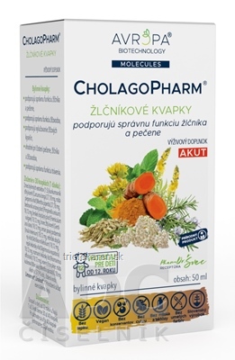 AVROPA CholagoPharm bylinné kvapky 50 ml