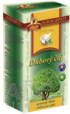 AGROKARPATY DUBOVÝ ČAJ prírodný produkt, 20x2 g (40 g)