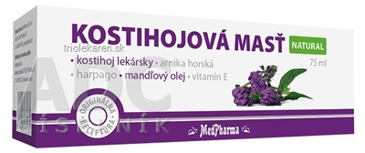 MedPharma KOSTIHOJOVÁ MASŤ NATURAL 1x75 ml