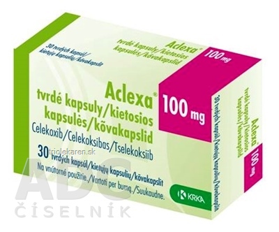 Aclexa 100 mg tvrdé kapsuly 30 ks