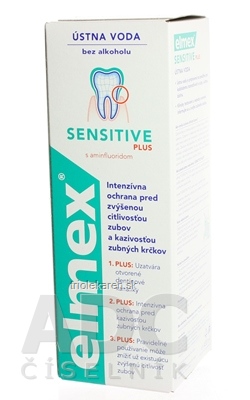 ELMEX SENSITIVE PLUS ÚSTNA VODA 1x400 ml