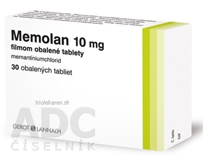 Memolan 10 mg tbl flm (blis.) 1x30 ks