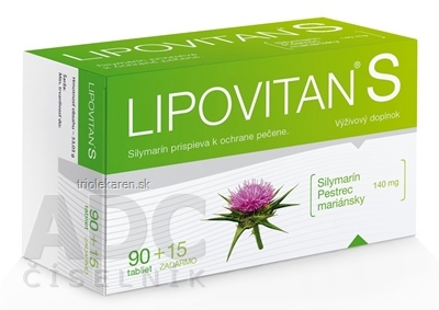 LIPOVITAN S tbl 90+15 zadarmo (105 ks)