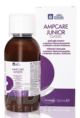 AMPCARE JUNIOR CLASSIC sirup 1x150 ml