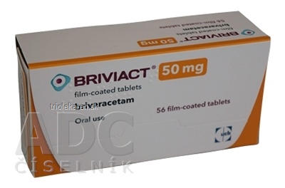 Briviact 50 mg filmom obalené tablety tbl flm 50 mg (blis.PVC/PCTFE/Al) 1x56 ks