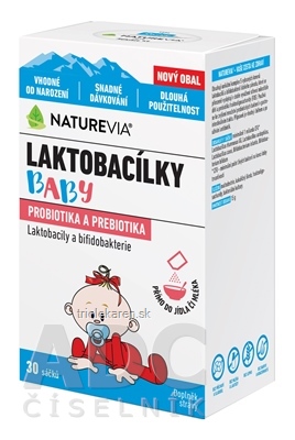 NATUREVIA LAKTOBACILKY BABY vrecúška 1x30 ks