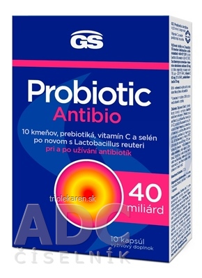 GS Probiotic Antibio kapsuly 10 ks