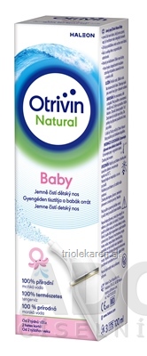 Otrivin Natural Baby nosový sprej s obsahom morskej vody 100 ml