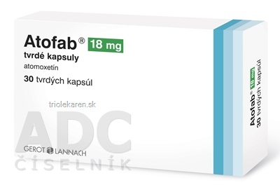 Atofab 18 mg tvrdé kapsuly 30 ks