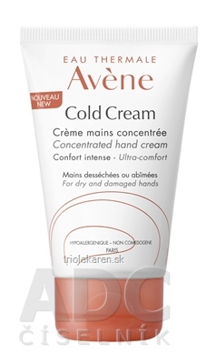 AVENE COLD CREAM CREME MAINS CONCENTRÉE (inovácia) koncentrovaný krém na ruky 1x50 ml