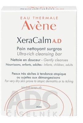 AVENE XeraCalm A.D Umývacia kocka ultra vyživujúca, jemne čistiaca 1x100 g