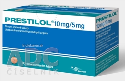 Prestilol 10 mg/5 mg tablety 90 ks